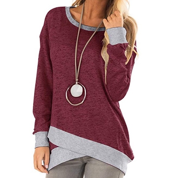 Beautiful woman casual loose tunic top - Picture 2 of 7